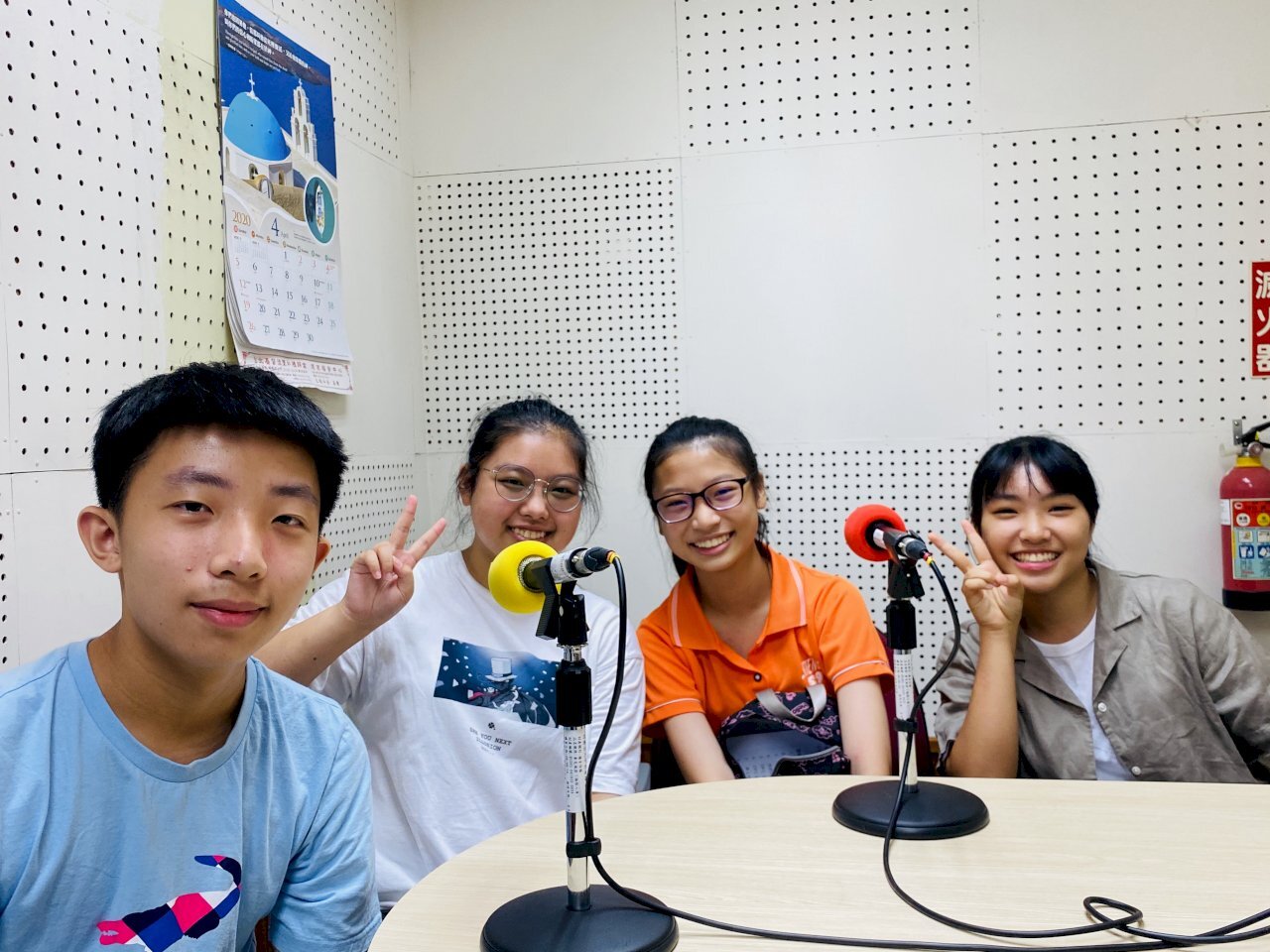 Les élèves du projet service à Fuxing de l'école Jianguo de Taoyuan