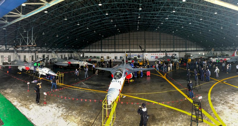 Exercices de l'armée de l'air en vue de préparer le nouvel an lunaire (Photo CNA)